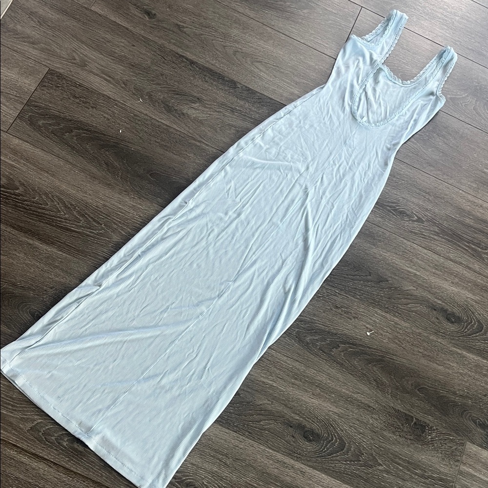 Skims Soft Lounge Slip Dress View 5